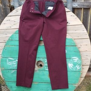 Brand new Express dress pants burgundy size 10